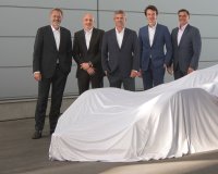 Porsche und TAG Heuer bündeln erneut Kräfte (von links nach rechts): Detlev von Platen, Stéphane Bianchi, Fritz Enzinger, Frédéric Arnault, Michael Steiner