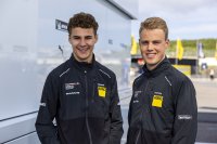 Morris Schuring (NL), SSR Huber Racing, Alexander Fach (CH), Fach Auto Tech (l-r), Porsche Carrera Cup Deutschland 2022