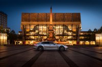 Porsche überträgt den Auftritt des Leipziger Gewandhausorchesters live über Panamera-Fahrzeuge