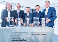 Porsche legt den Grundstein für weiteres Wachstum in Leipzig