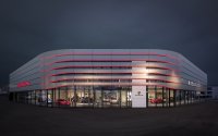 Das neue Retail-Konzept „Destination Porsche“ wurde erstmals in einem neu gebauten Porsche Zentrum umgesetzt.