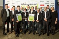 Die Gewinner des „Gebrauchtwagen Award 2017“: 1. Platz für das Autohaus Cottbus (AHC), Cottbus / Vogel Business Media/S. Bausewein