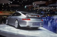 Der erste Porsche 911 GT3: Premiere auf dem Automobilsalon in Genf 1999.