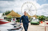 Porsche European Open 2022: Paul Casey in der Porsche-Welt