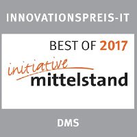 Innovationspreis-IT-BEST OF 2017 DMS Datenmanagement