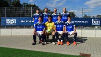 Die Mannschaft des Ferdinand Lusch GmbH & Co. KG  gewinnt beim großen Firmen-Fußballturnier der bpi solutions