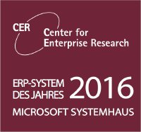 Auszeichnung zum Microsoft ERP-Systemhaus des Jahres 2016