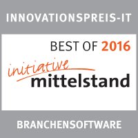 Auszeichnung Best Of_Branchensoftware 2016