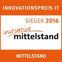 INNOVATIONSPREIS-IT 2016 Sieger-Signet